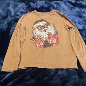 Kids holiday long sleeve shirt